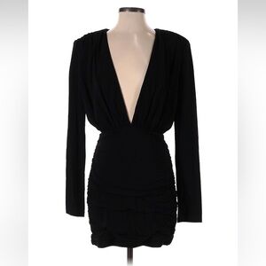 Anine Bing - NWT - black v plunge dress in size small